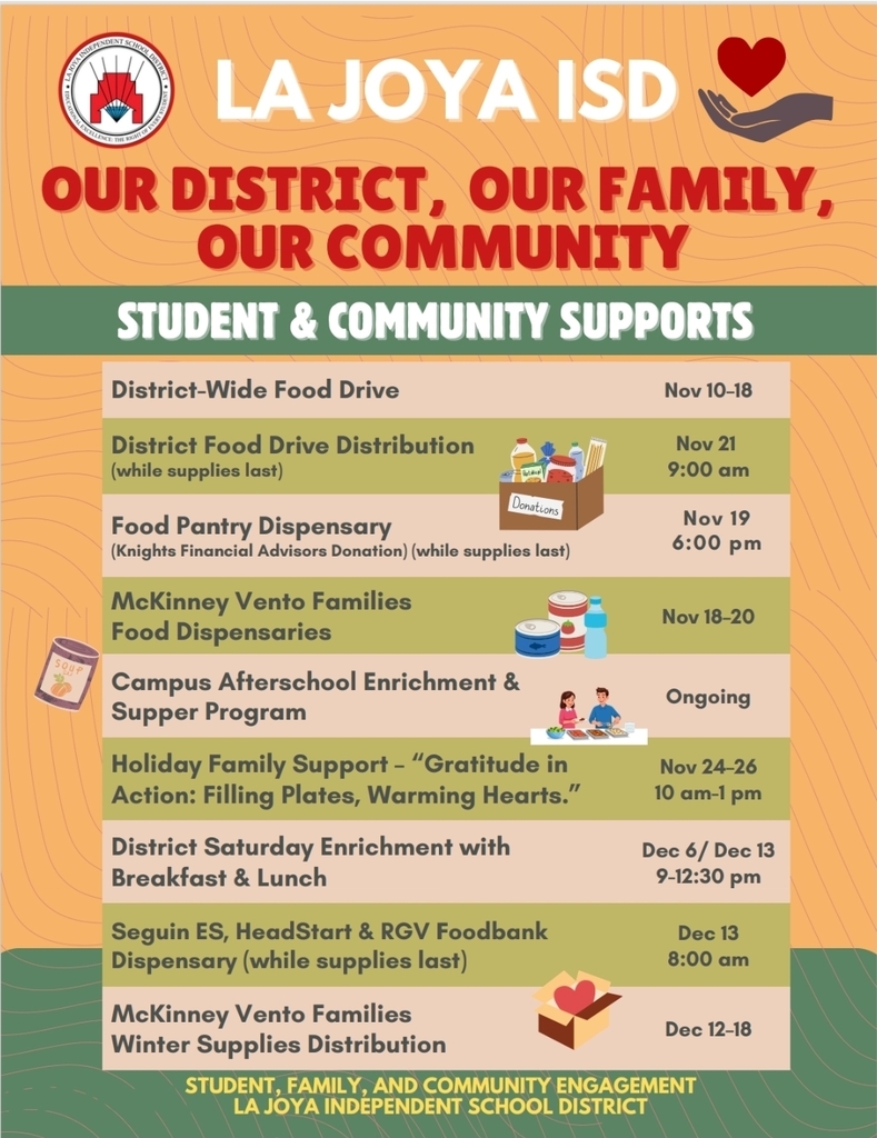 Student and Community Support.