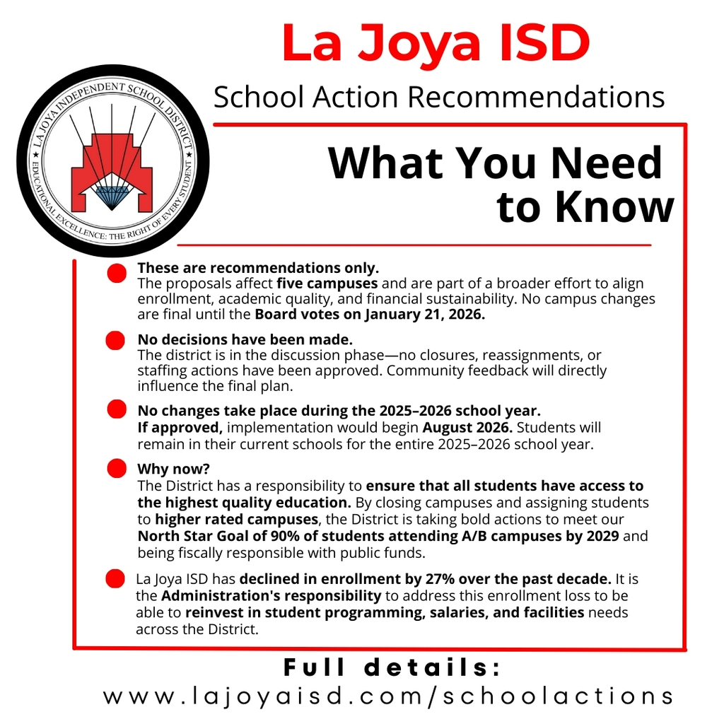 School Actions  INFO