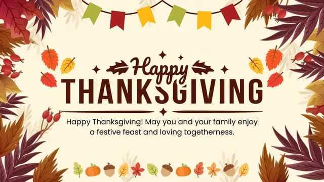 Happy Thanksgiving Day