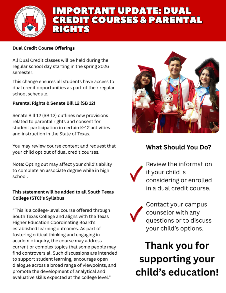 Dual Enrollment STC and LJHS