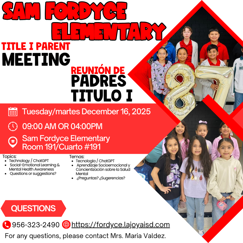Parent Meeting Invitation