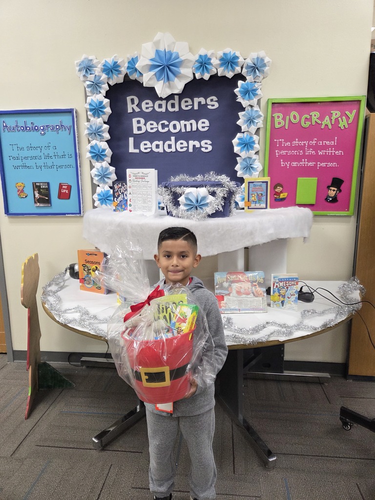 Raffle Reading Challenge Winners