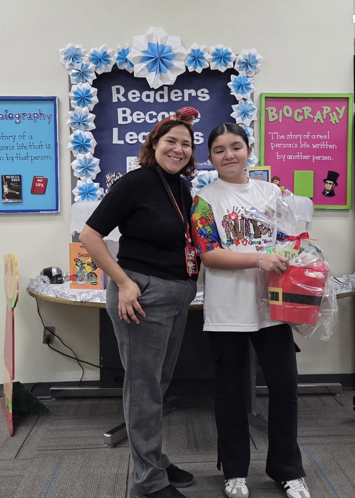 Raffle Reading Challenge Winners