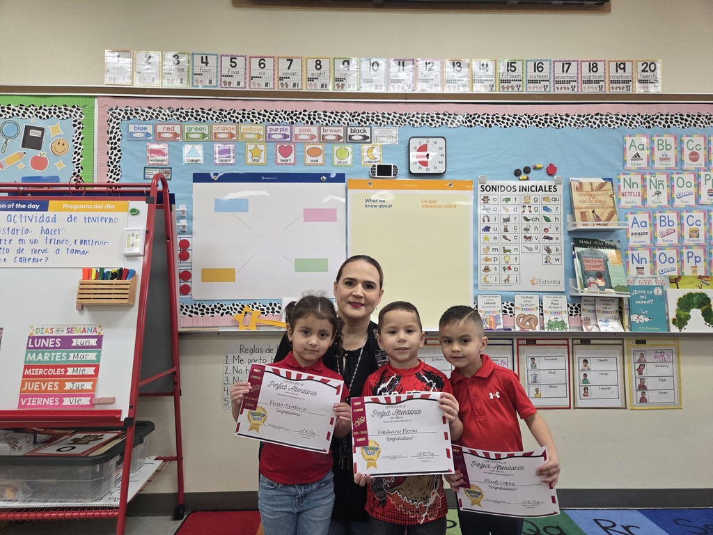 perfect attendance six weeks