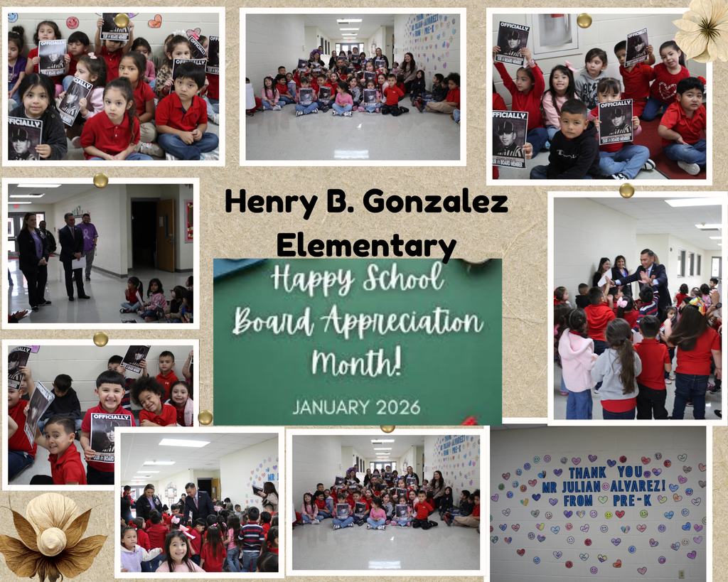 Happy School Board Apreciation Month Board Member Julian Alvarez