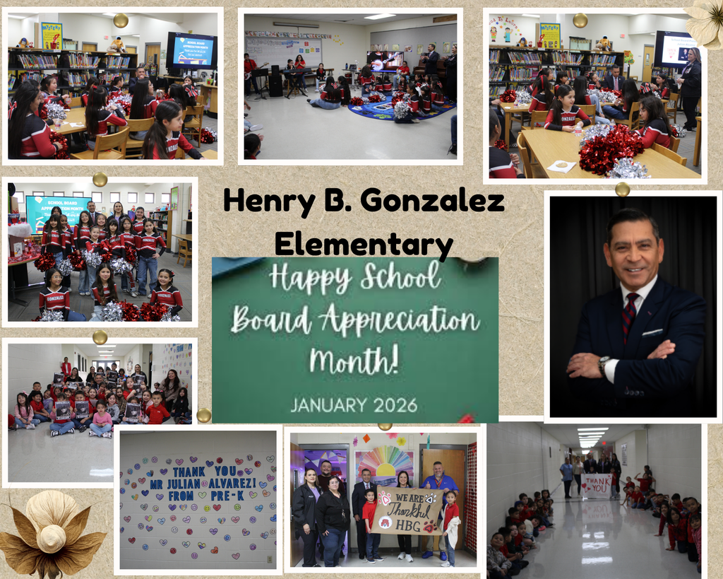 Happy School Board Apreciation Month Board Member Julian Alvarez