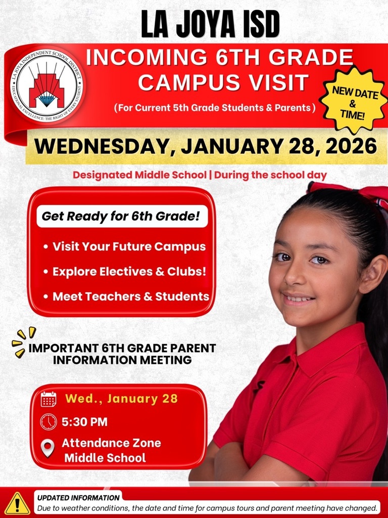 2 New date and time Incoming 6th Grade Transition 2 Large