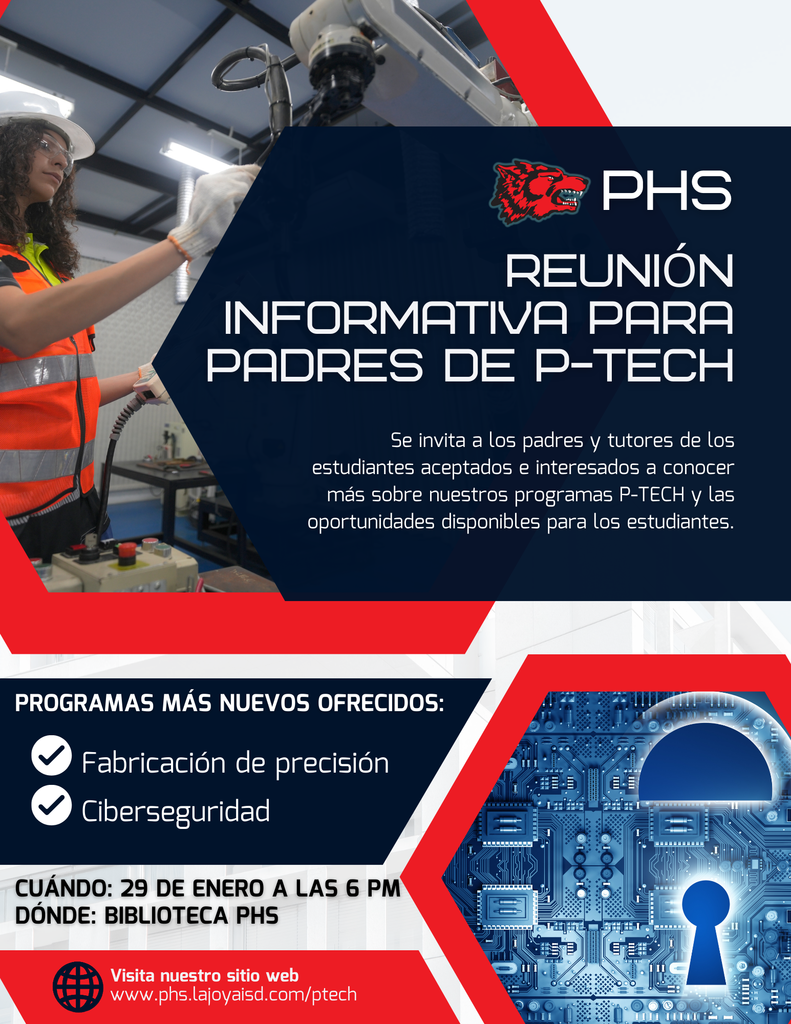 P-TECH Parent Information Meeting