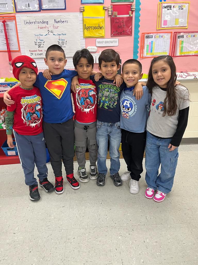 kindness week. superheroe day