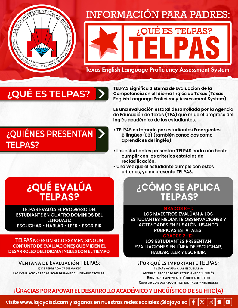 TELPAS SPANISH