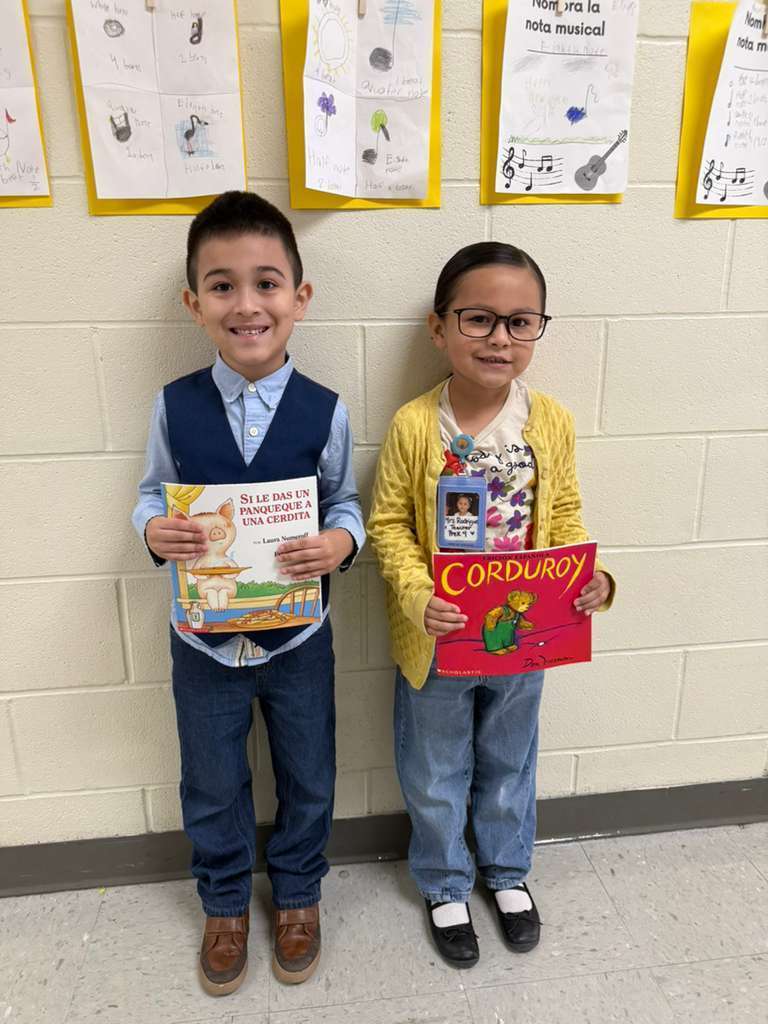 Love your library week celebration. Students dressed up as leaders with their future dream careers