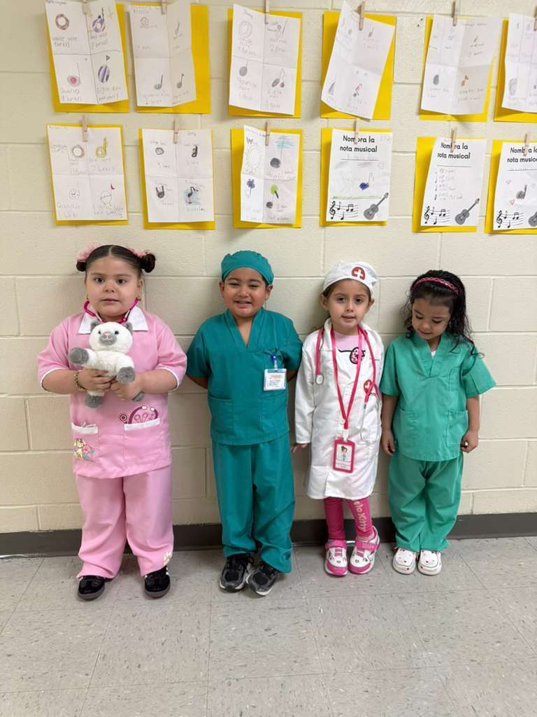 Love your library week celebration. Students dressed up as leaders with their future careers