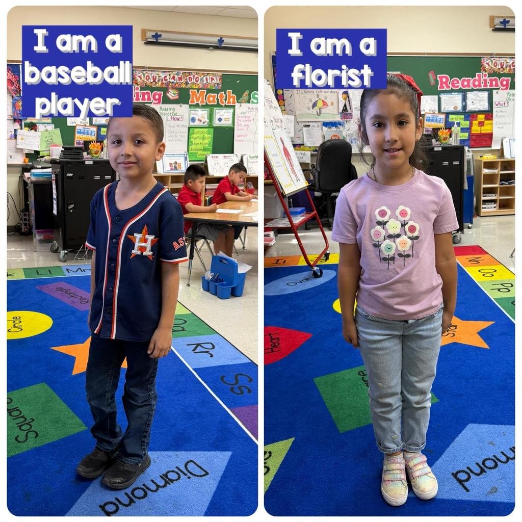 Love your library week celebration. Students dressed up as leaders with their future careers