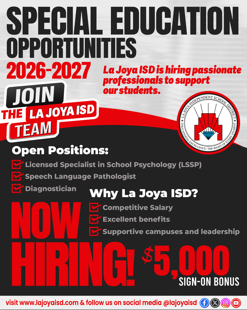 SPECIAL EDUCATION POSTITIONS NOW HIRING