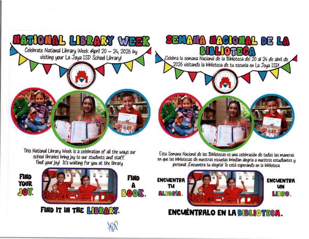 National Library Week Flyer