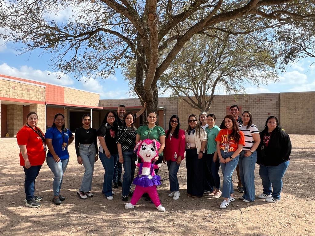 Team Building before STAAR Test by hitting Pinata