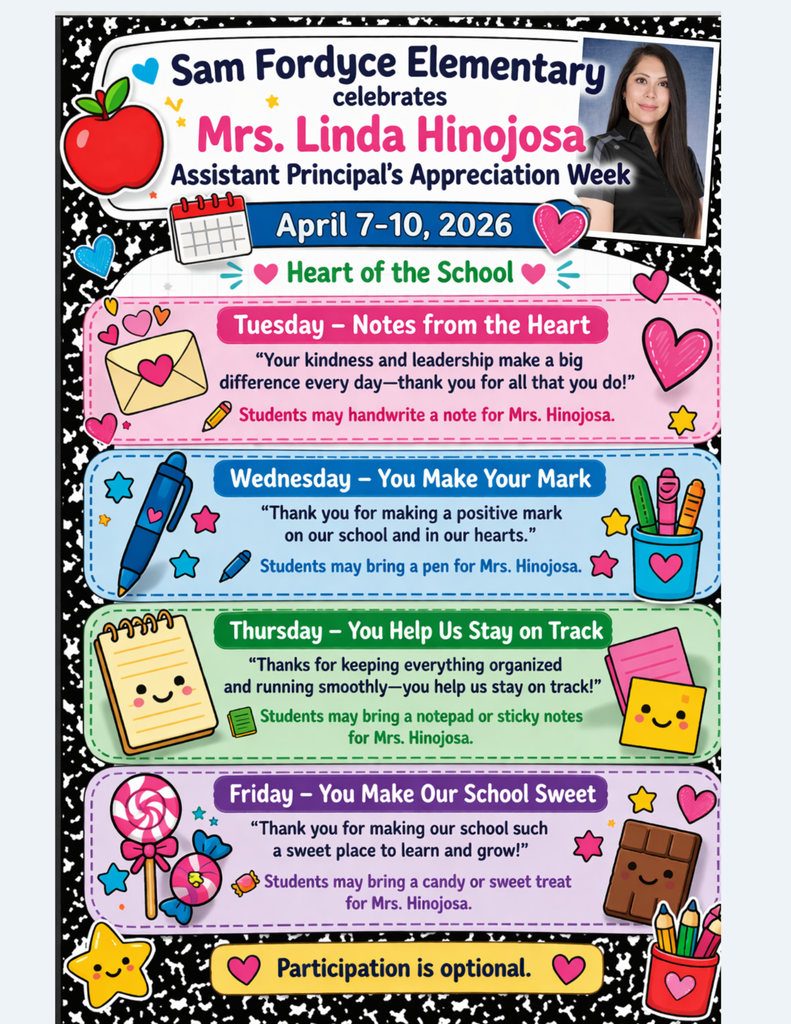 National Assistant Principal's Appreciation Week
