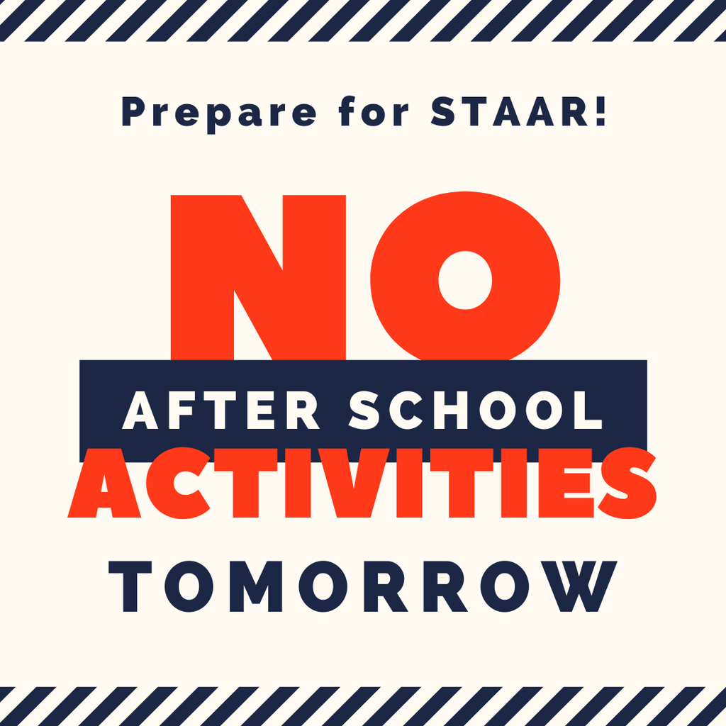 no after school activities