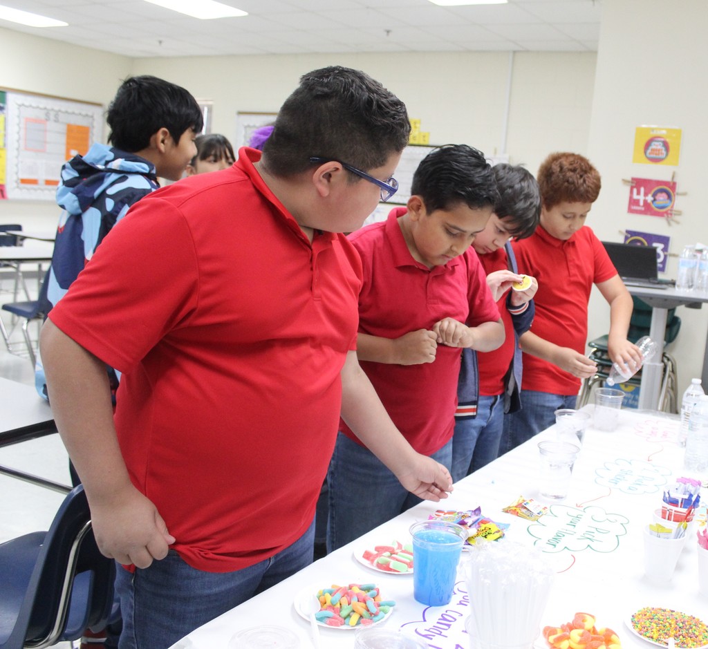 Hydration activity to get students pump up for the STAAR