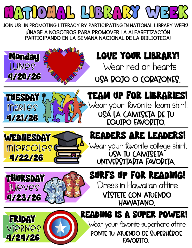National Library Week themes