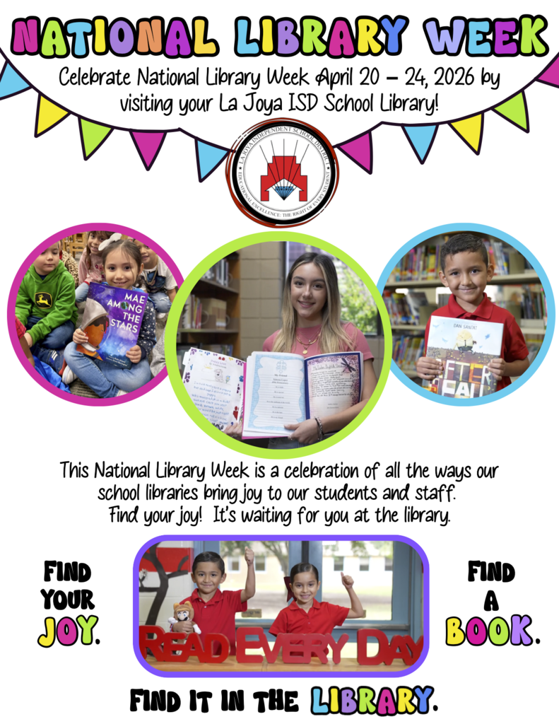 National Library Week Flyer English