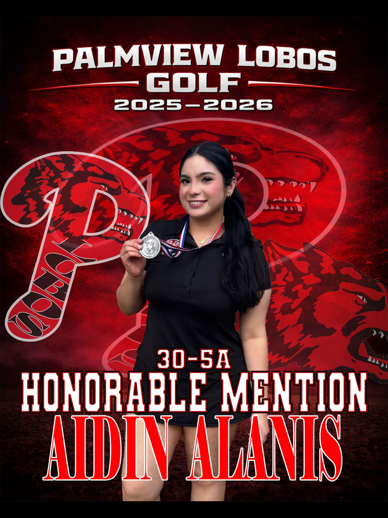 Palmview. Lobos Golf - Honorable Mention