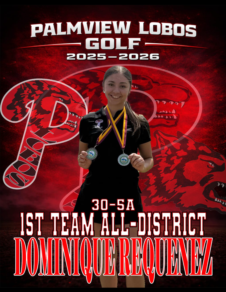 Palmview Lobos Golf - 1st Team All-District