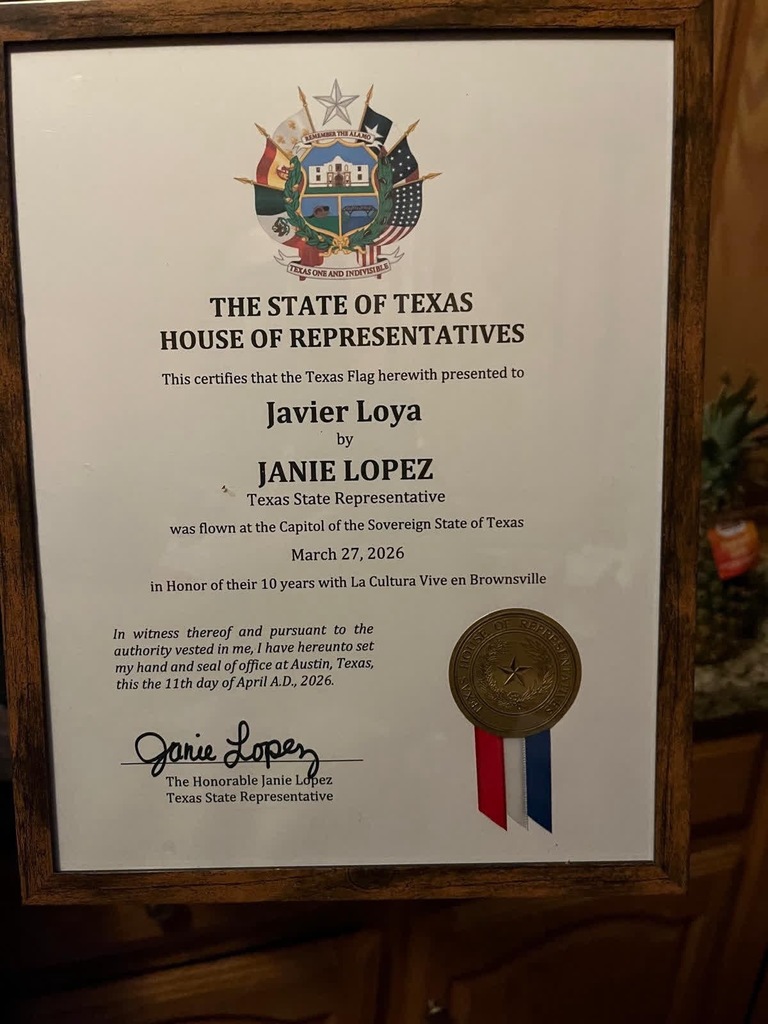 Congratulations Mr. Loya!