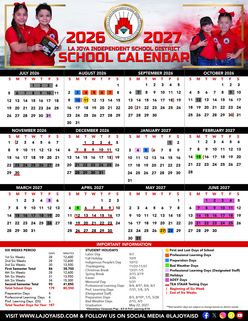 Calendar  26-27