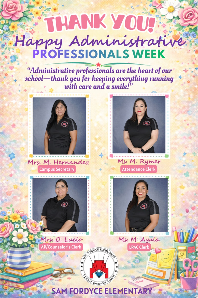 Happy Administrative Professionals Week