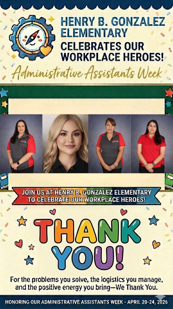 Administrative Assistants Week flyer