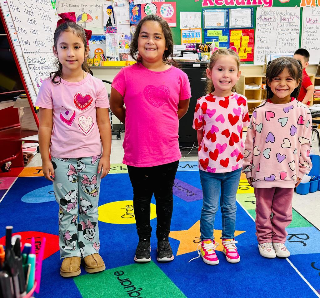 library national week wear hearts