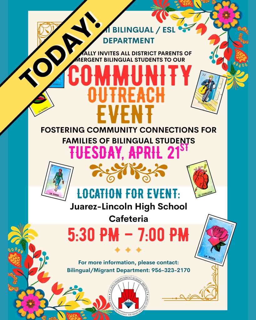 Community Outreach Event Today