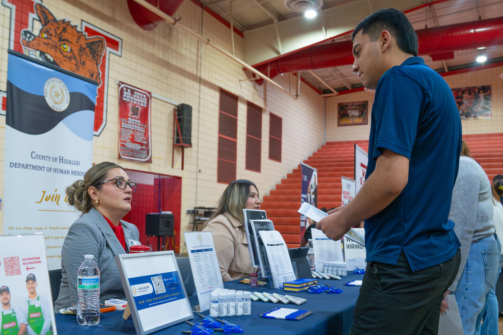 Senior Student Career Expo at La Joya High School