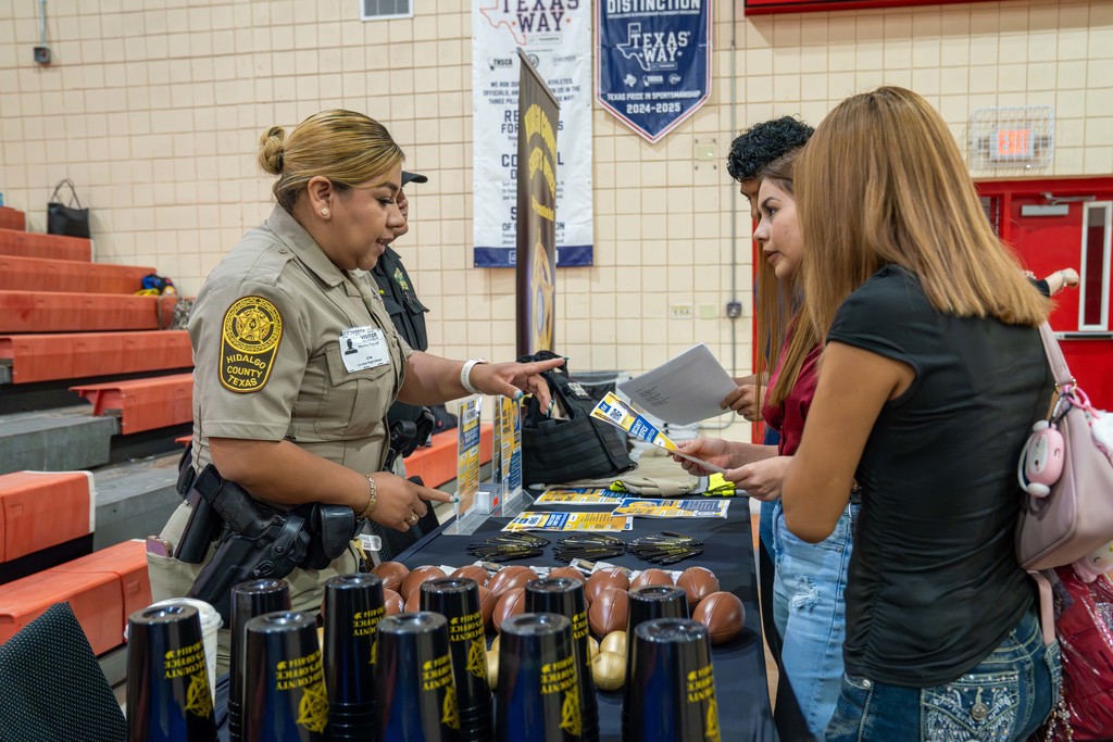 Senior Student Career Expo at La Joya High School