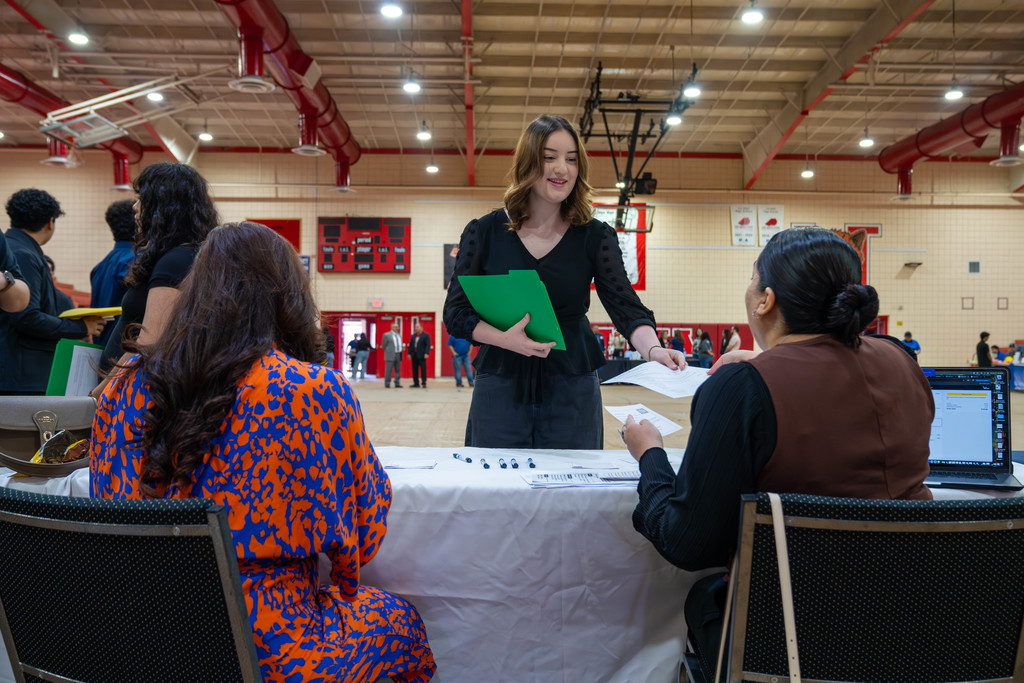 Senior Student Career Expo at La Joya High School