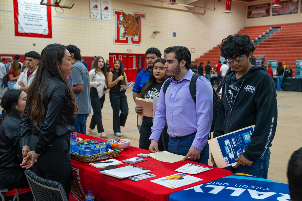 Senior Student Career Expo at La Joya High School