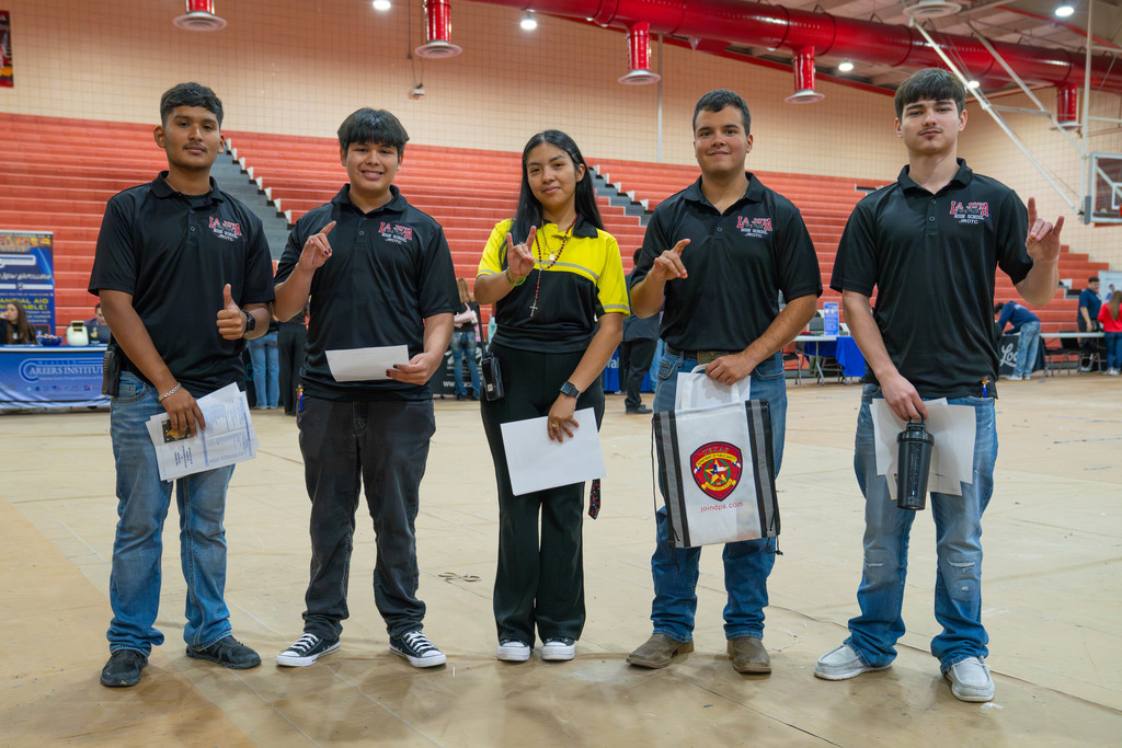 Senior Student Career Expo at La Joya High School