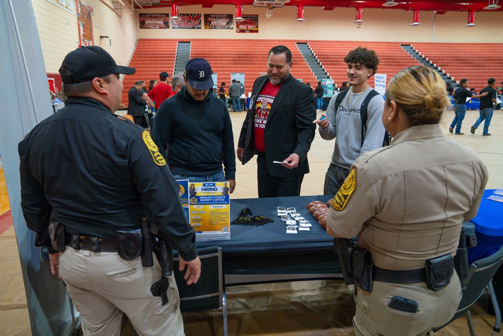 Senior Student Career Expo at La Joya High School