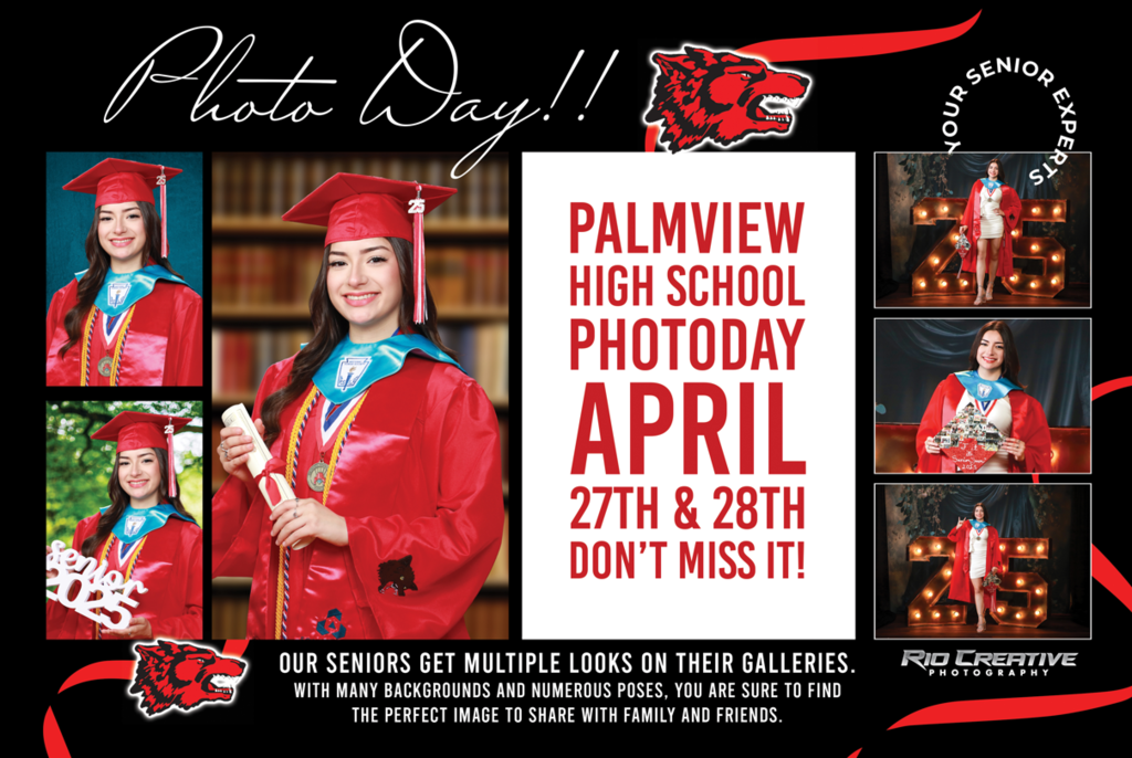 📸🎓 Seniors, cap and gown picture days are almost here!