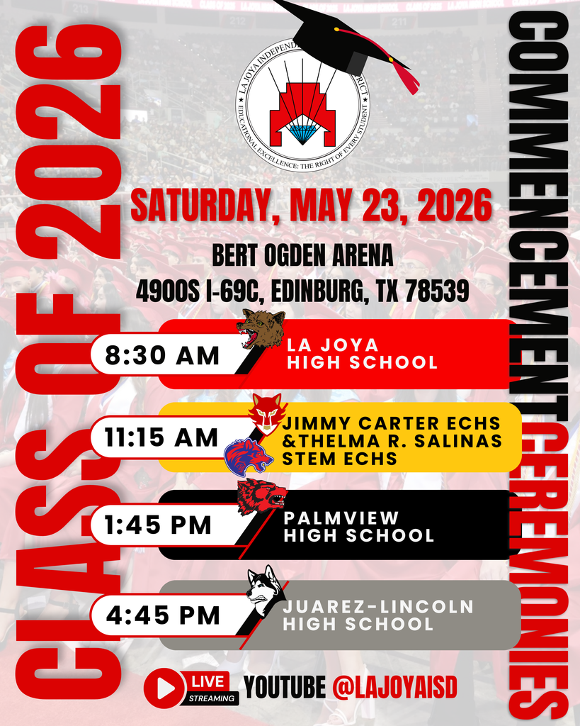 LJISD Graduation Times