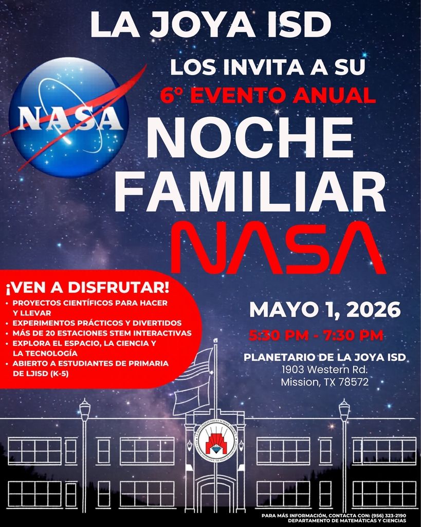 6th Annual Family NASA Night Spanish
