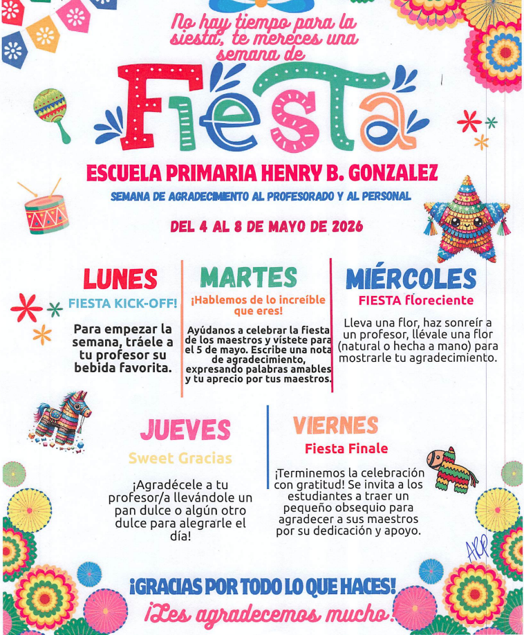 Teacher Appreciation Week Spanish