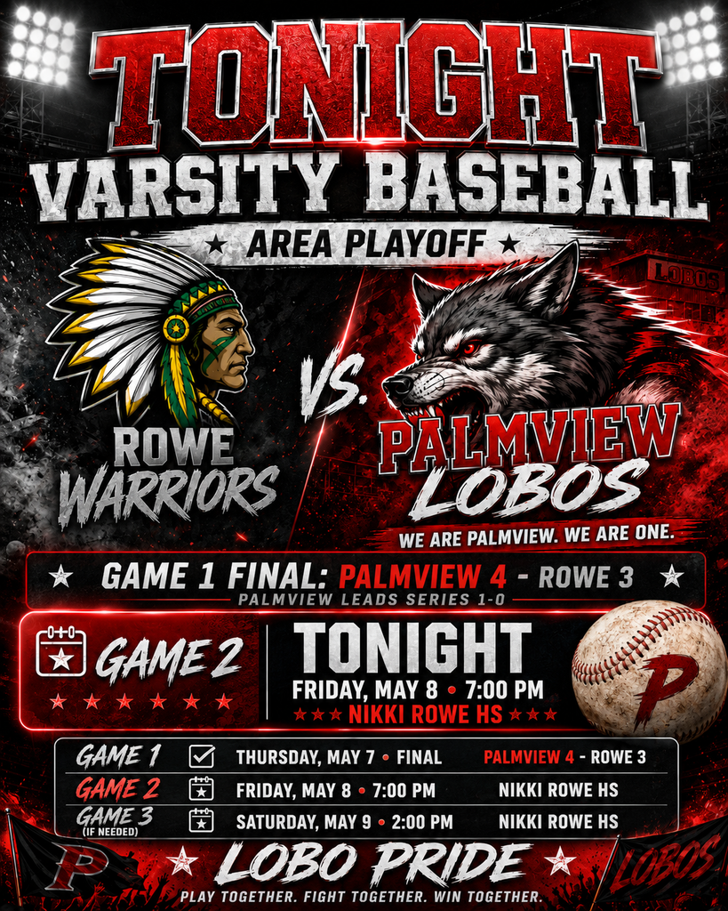 Lobo Varsity Baseball Area Playoff vs. Rowe