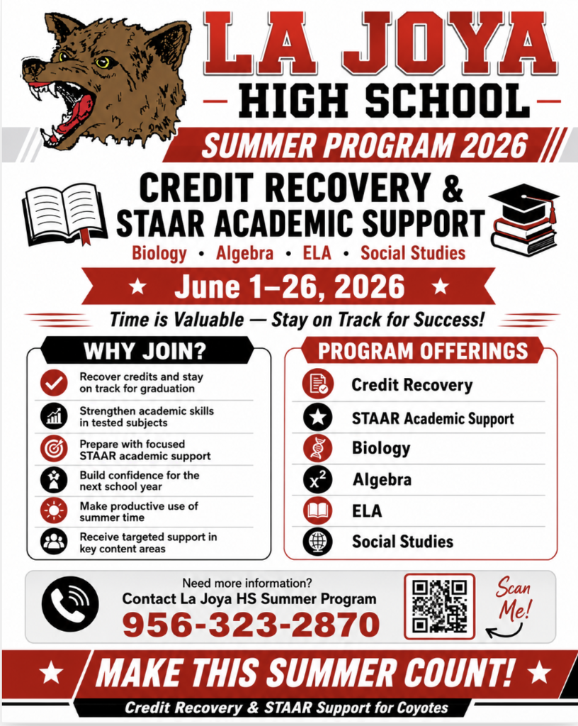 Summer Program LJHS 2026