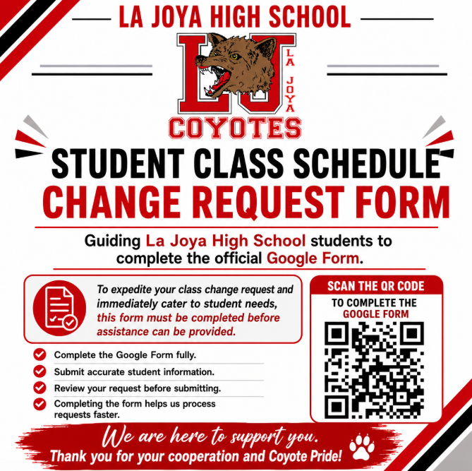 student Class Schedule Change 
