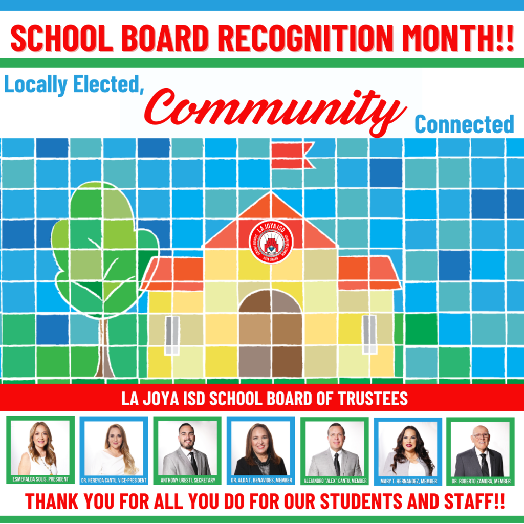 School Board Recognition Month!