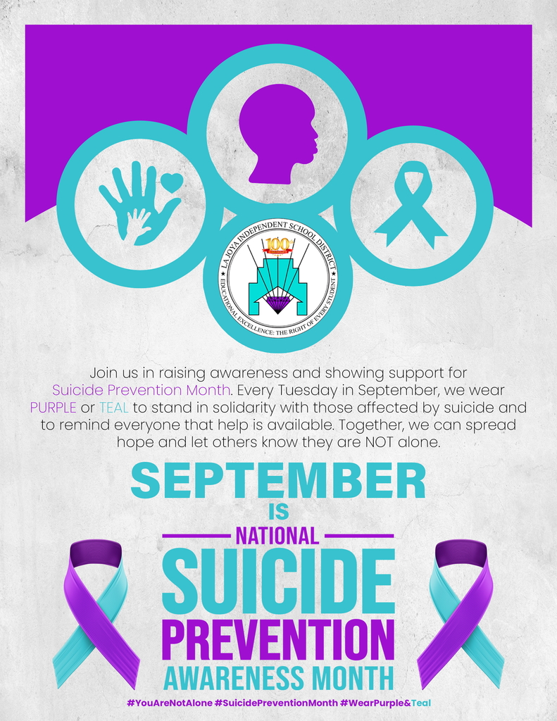 Join us in raising awareness and showing support for Suicide Prevention Month.