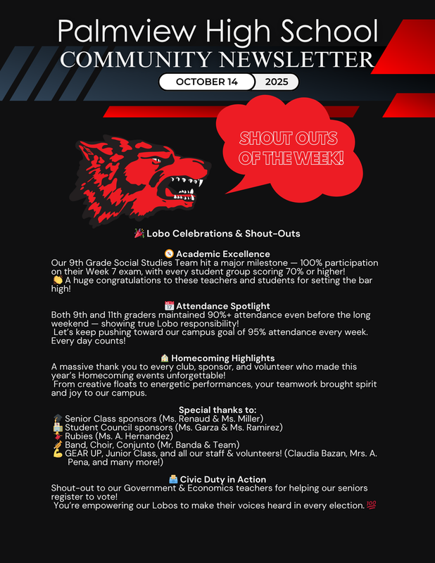 📰 PHS Community Newsletter