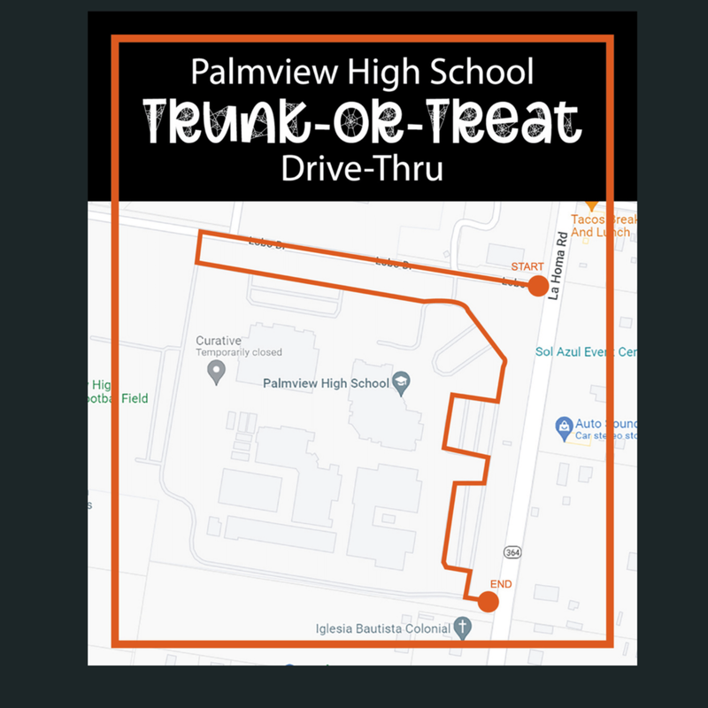 PHS Trunk or Treat Route